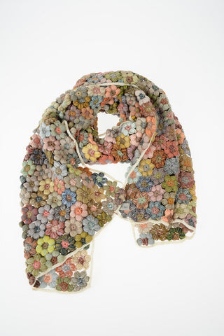 crochet wool Scarf