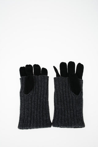 two-tone wool Glovers