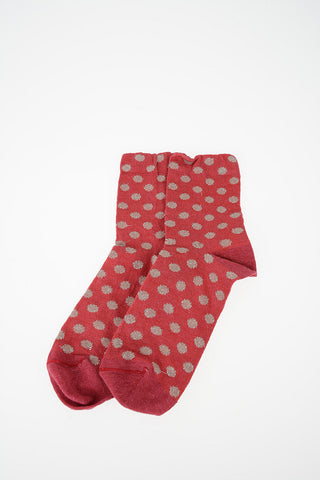 Flax Blend polka dots Socks