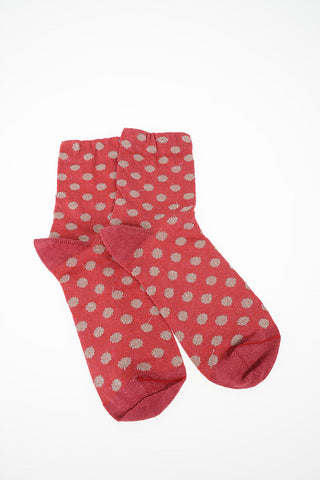 Flax Blend polka dots Socks