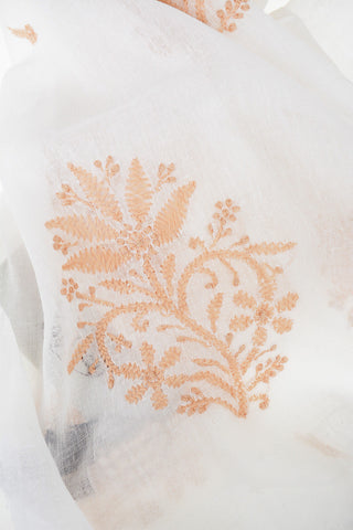 fringed embroidered Scarf