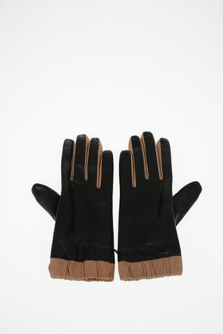 leather gloves