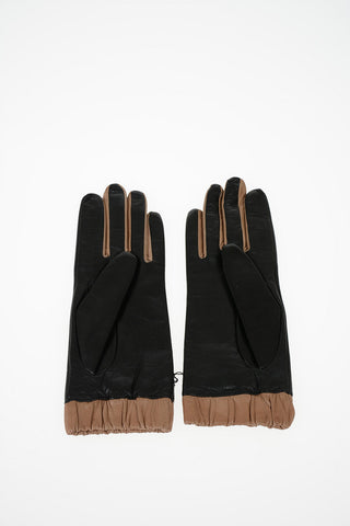 leather gloves