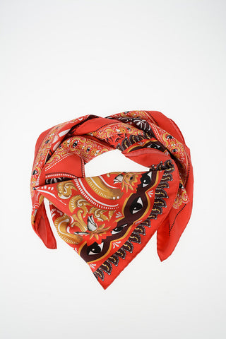90x90cm Silk Print Foulard