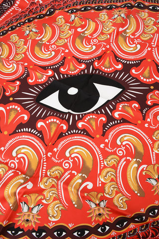 90x90cm Silk Print Foulard