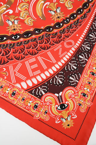90x90cm Silk Print Foulard