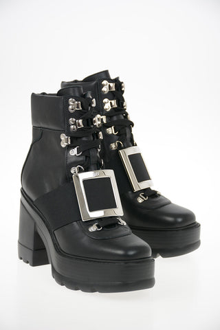 Leather VIV UTILITY Hiking Boots 9cm