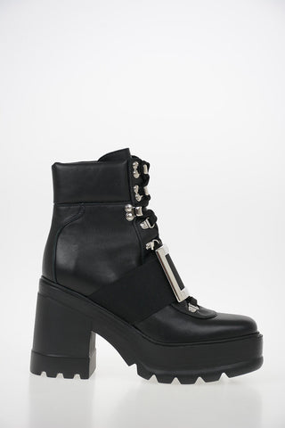 Leather VIV UTILITY Hiking Boots 9cm