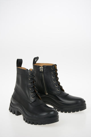 Leather Army Boots