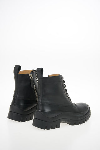 Leather Army Boots