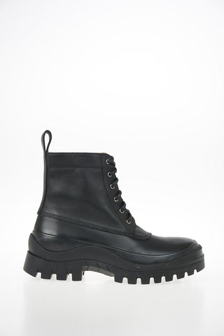 Leather Army Boots