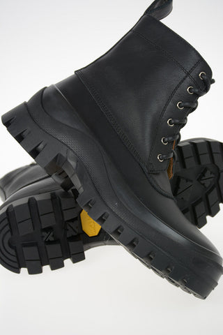 Leather Army Boots