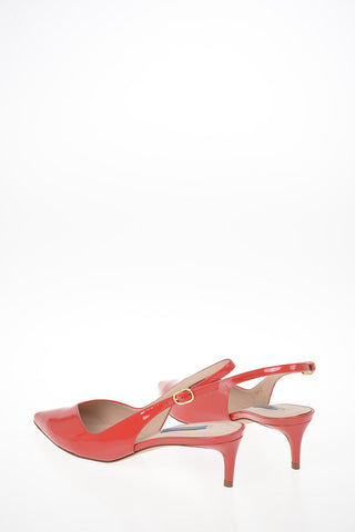 Slingbacks EDITH in Vernice 5cm
