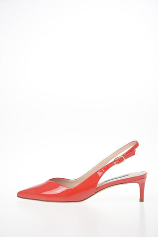 Slingbacks EDITH in Vernice 5cm