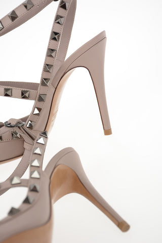 GARAVANI UNDERCOVER Leather ROCKSTUD Pumps 10cm