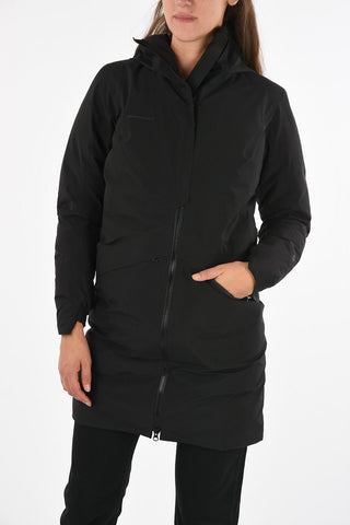 three-quarter length regular fit down jacket