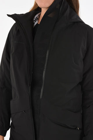 three-quarter length regular fit down jacket