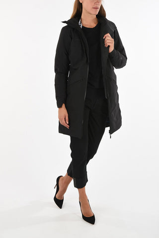 three-quarter length regular fit down jacket