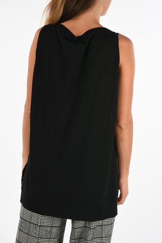 abstract print Silk applications top
