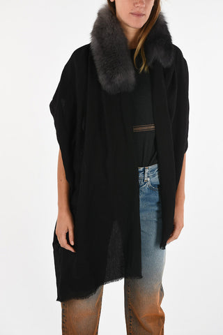 cashmere real fur Cape