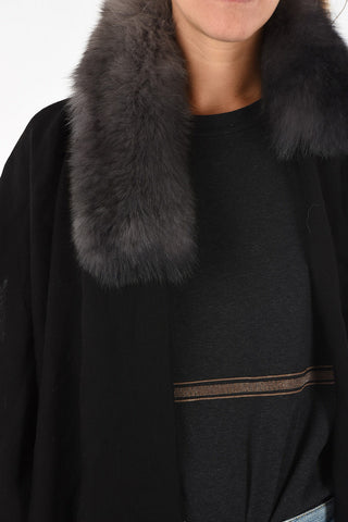 cashmere real fur Cape