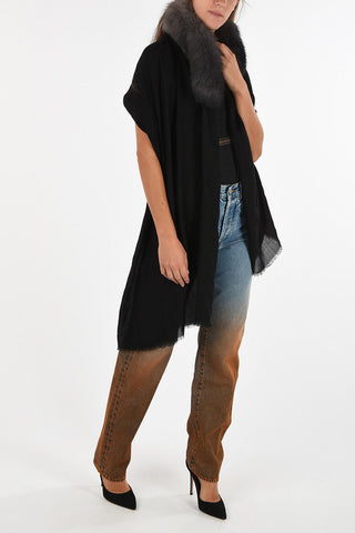 cashmere real fur Cape