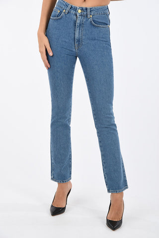 Embroidered FLIRTING Tapered Jeans