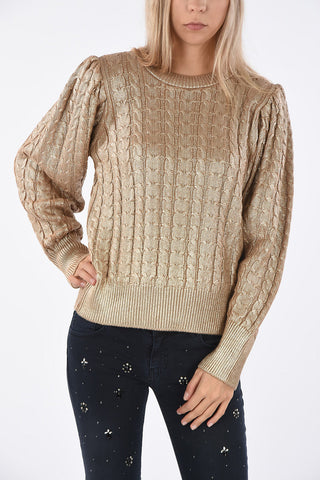 Maxi cardigan crochet in Tessuto Spalmato