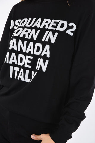 Embroidered Crewneck Sweater