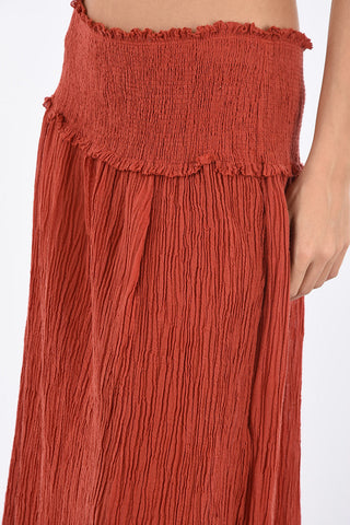 Pleated VENETO gipsy skirt