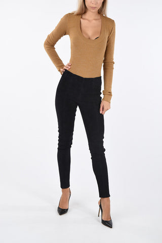 Suede Leggings
