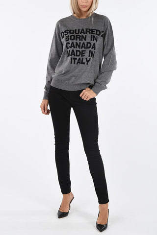 Embroidered Crewneck Sweater