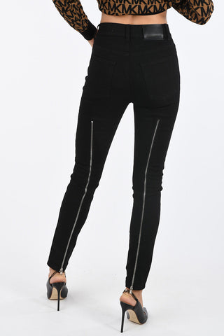 slim fit jeans with Zip Fastening