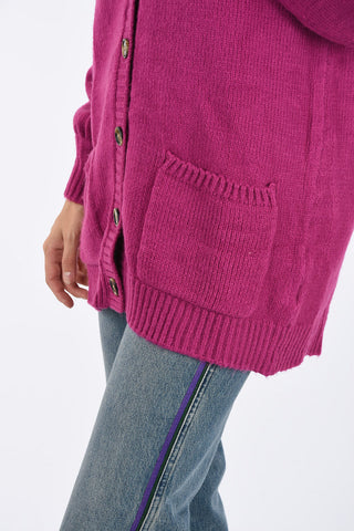 cardigan BROOKE con cappuccio