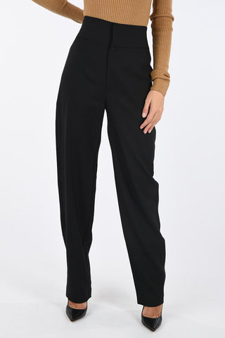 High Waist Wide Fit Pants