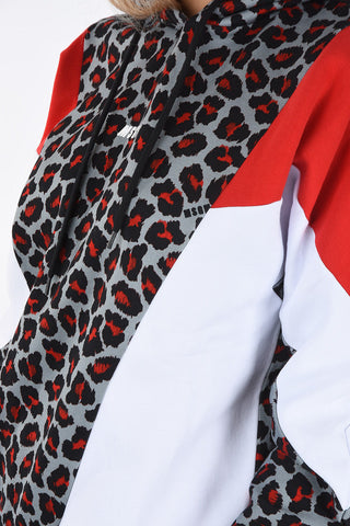 Felpa Fantasia Animalier con Cappuccio