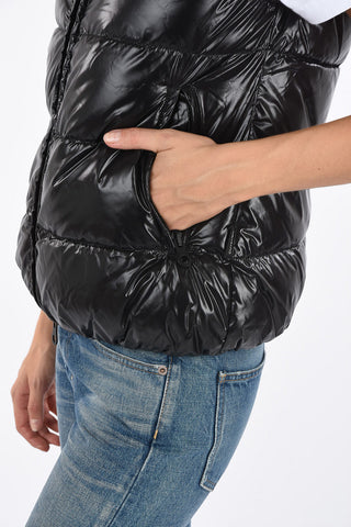 Hooded Sleeveless GOCCIA Down Jacket
