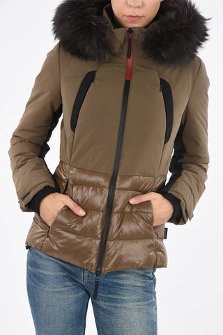 Real Fur Insert DILYS Down Jacket