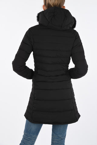 Piumino OCIROETRE con inserti in Pelliccia Longline