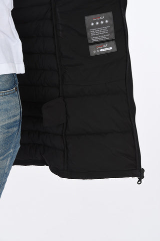 Piumino OCIROETRE con inserti in Pelliccia Longline