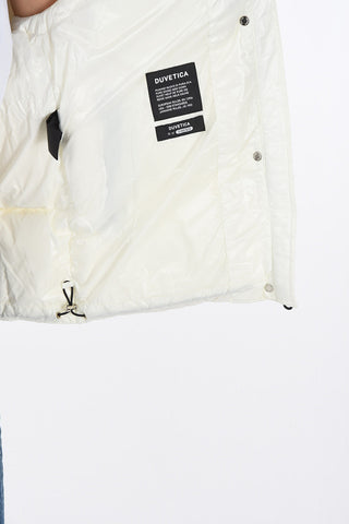 Sleeveless WM019 COREA Down Jacket with Belt