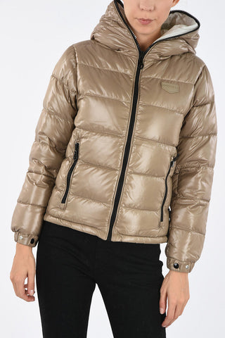 Hooded Waist Length KUMA Down Jacket