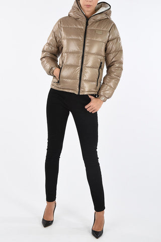 Hooded Waist Length KUMA Down Jacket