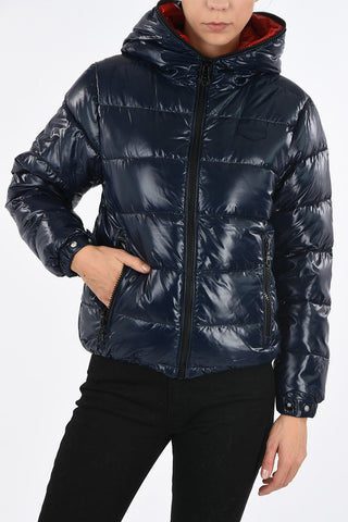 Hooded Waist Length KUMA Down Jacket
