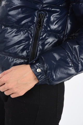 Hooded Waist Length KUMA Down Jacket