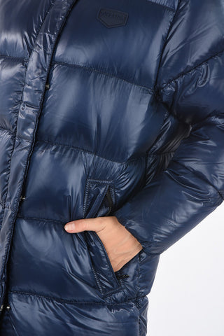 Longline Length Hooded YILDUN Down Jacket