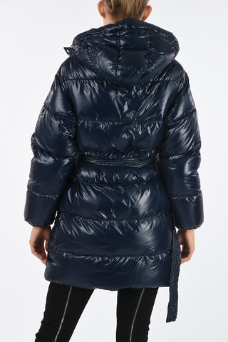 Down Jacket SCHEAT with belt