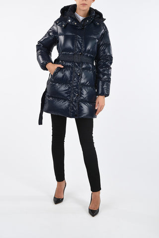Down Jacket SCHEAT with belt