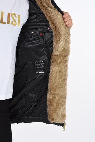Real Fur Insert CARYS Down Jacket