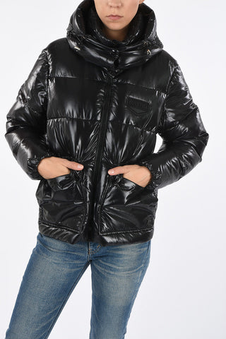 Hipbone Length Hooded WS032 Down Jacket